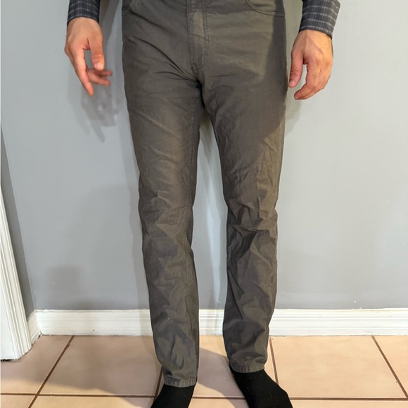 Men's Gray Enzo Pants - Picture 1 of 6